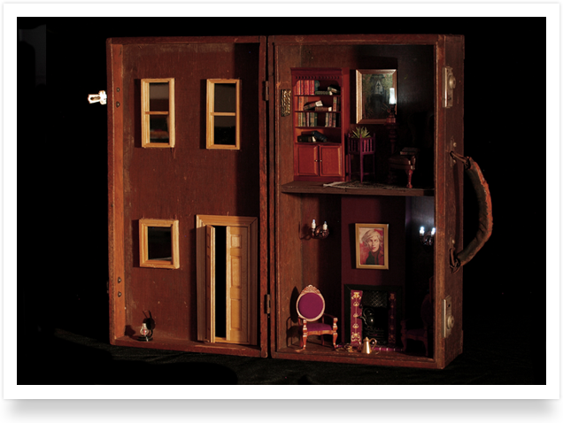 dollhouse suitcase